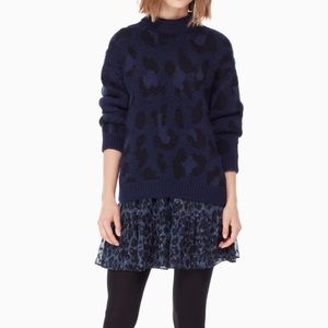 Kate Spade “leopard print sweater”